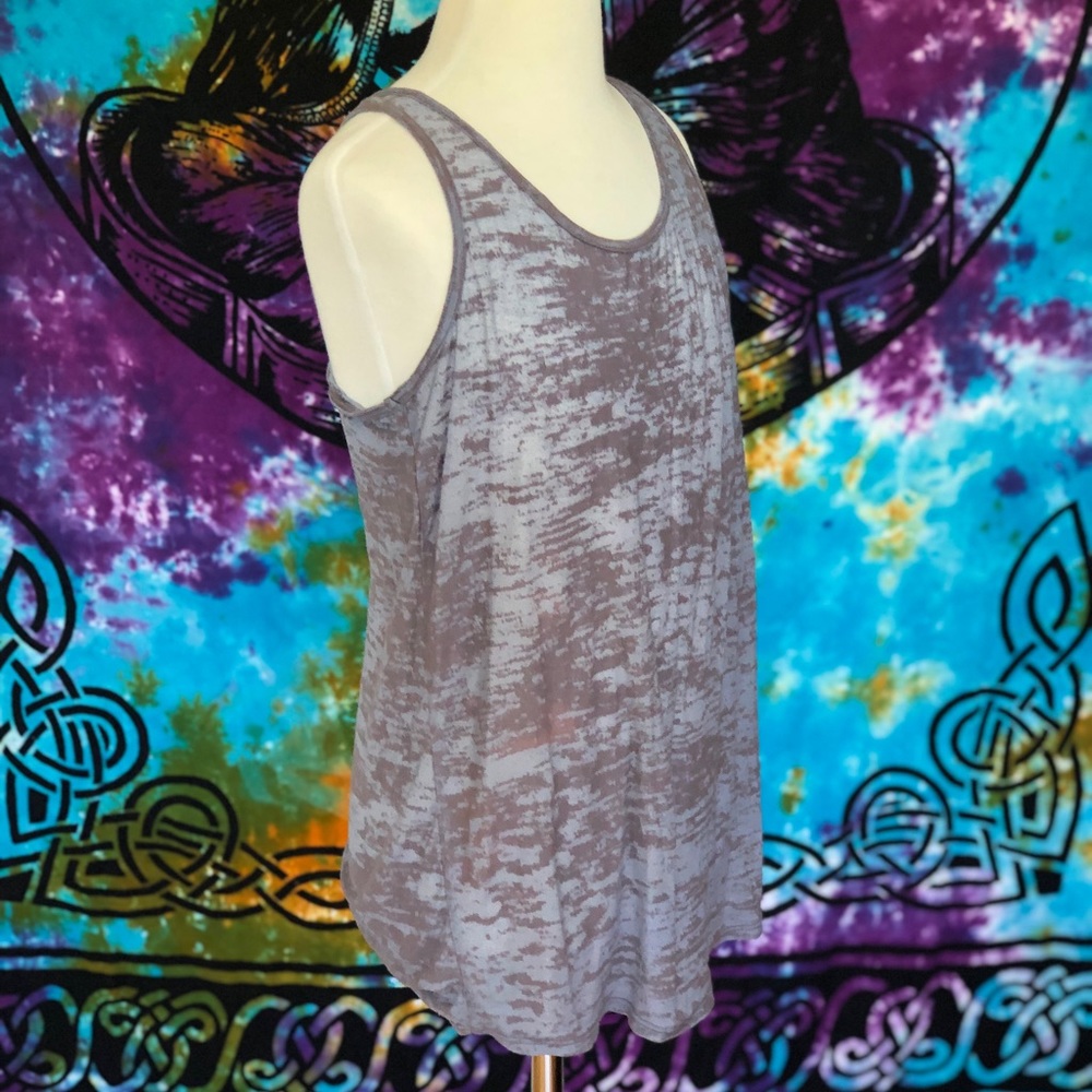 Heather Grey Razor Back Workout Tank Top - Picture 2 of 3